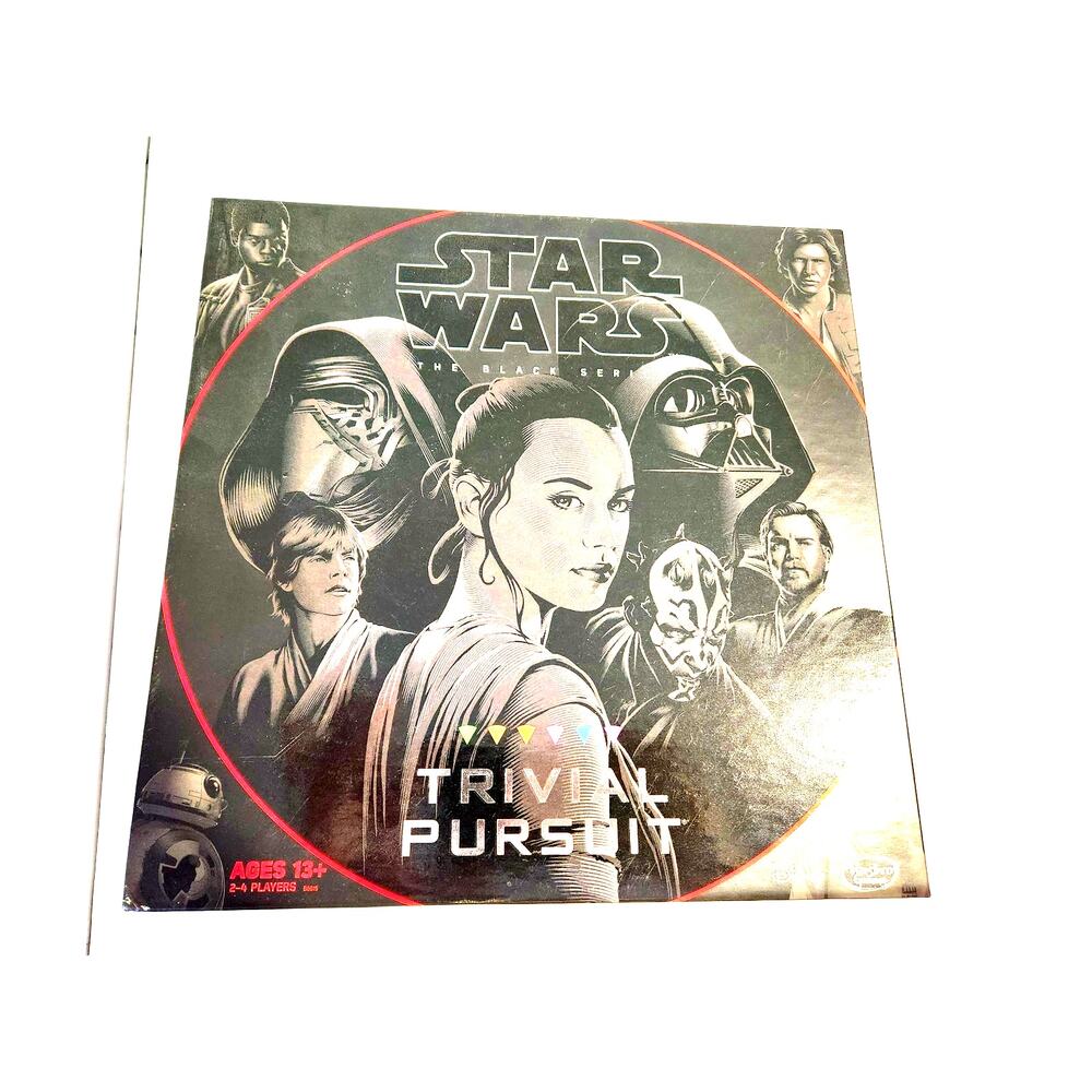 Trivial Pursuit Star Wars The Black Series Hasbro 2016 Trivia Disney COMPLETE - Picture 11 of 11